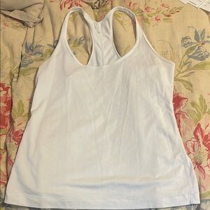 Gapfit Women's White Racerback Tank Top Sz M